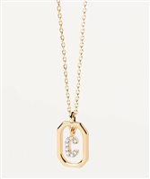 Collana PDPaola Donna MINI LETTERS in Argento CO01-514-U - CO01-514-U